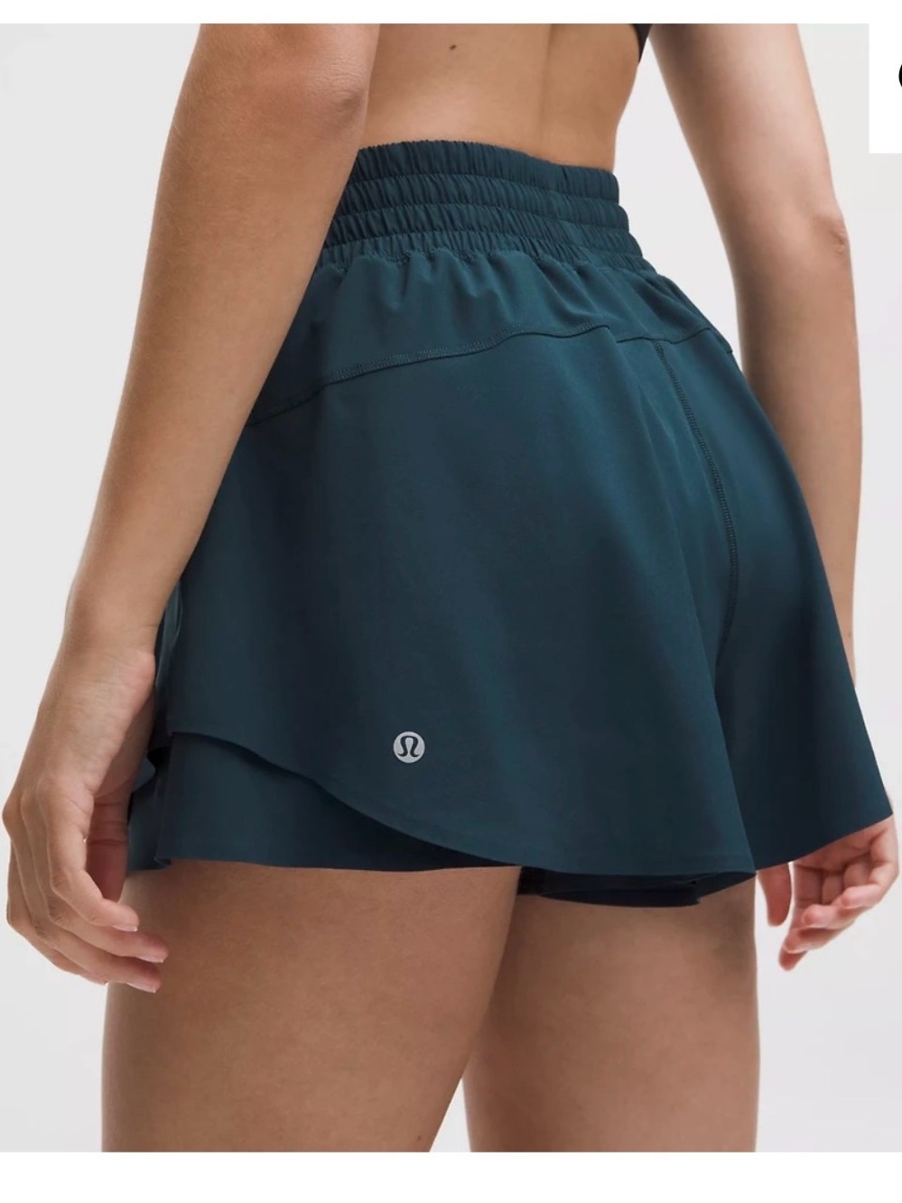 Lululemon Shake It Out High-Rise Running Short Blue 2.5" XS - Picture 4 of 8
